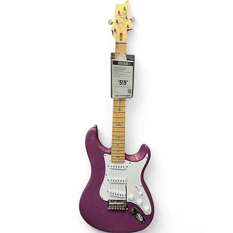 Used PRS SE Silver Sky Purple Solid Body Electric Guitar