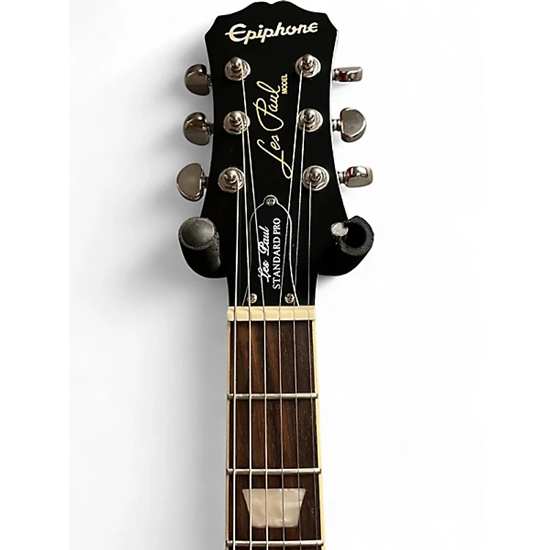 Used Epiphone Les Paul Standard Pro Cherry Sunburst Solid Body Electric Guitar