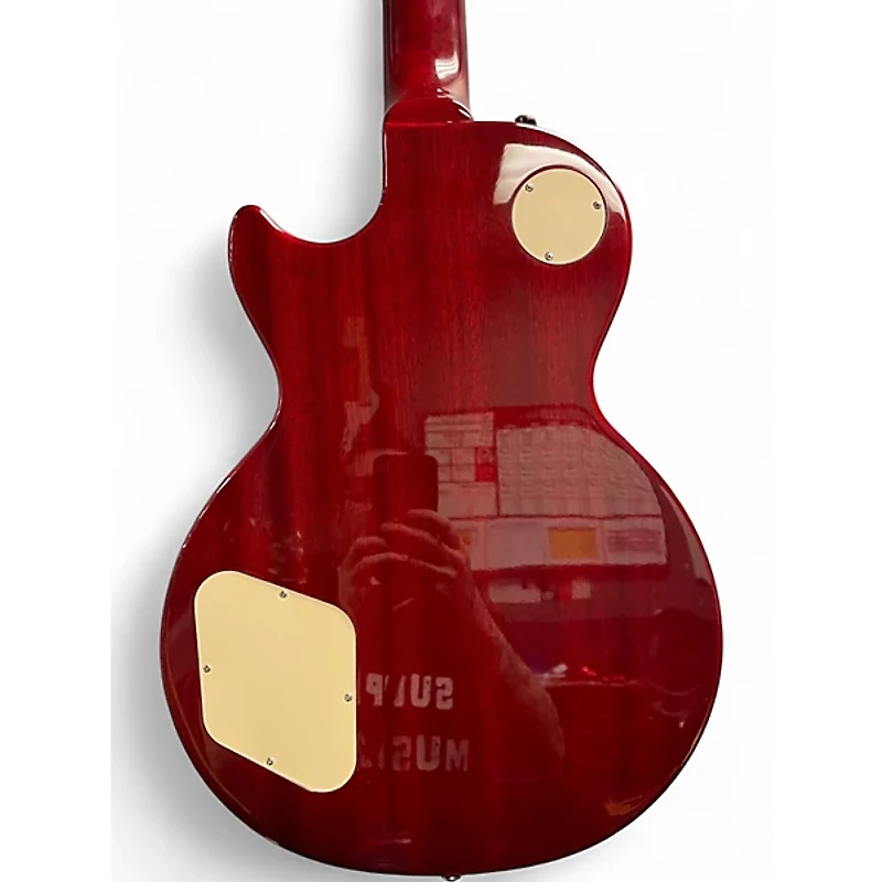 Used Epiphone Les Paul Standard Pro Cherry Sunburst Solid Body Electric Guitar