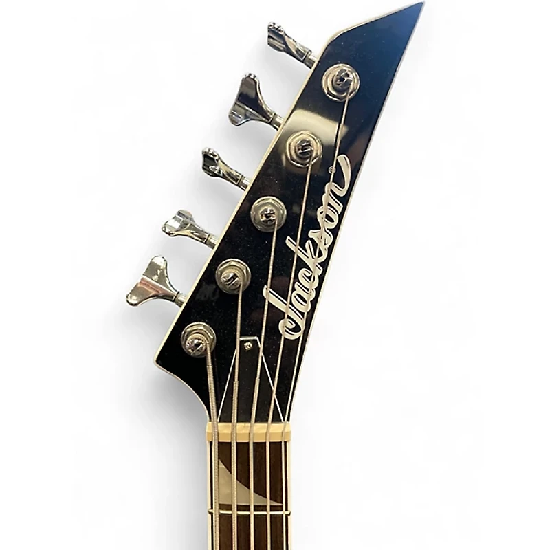 Used Jackson CBXNT DX V X Series Concert Bass White Electric Bass Guitar
