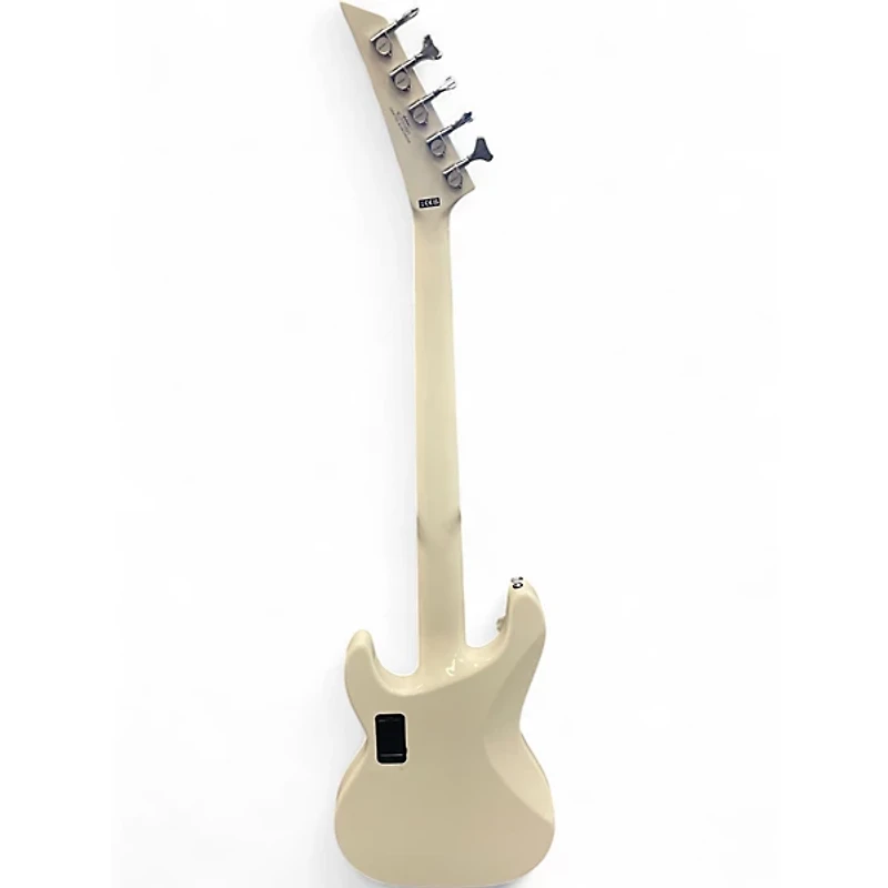 Used Jackson CBXNT DX V X Series Concert Bass White Electric Bass Guitar