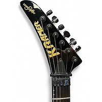 Used Kramer Nightswan Black Sparkle Solid Body Electric Guitar