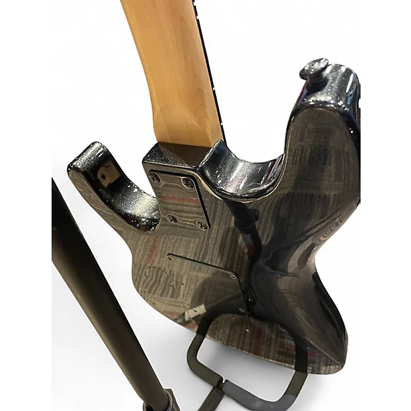 Used Kramer Nightswan Black Sparkle Solid Body Electric Guitar