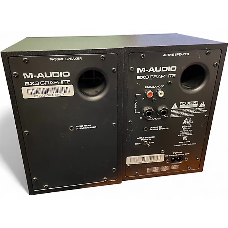 Used M-Audio BX3 Graphite Powered Monitor