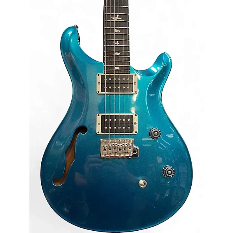 Used PRS CE 24 Custom Blue Hollow Body Electric Guitar