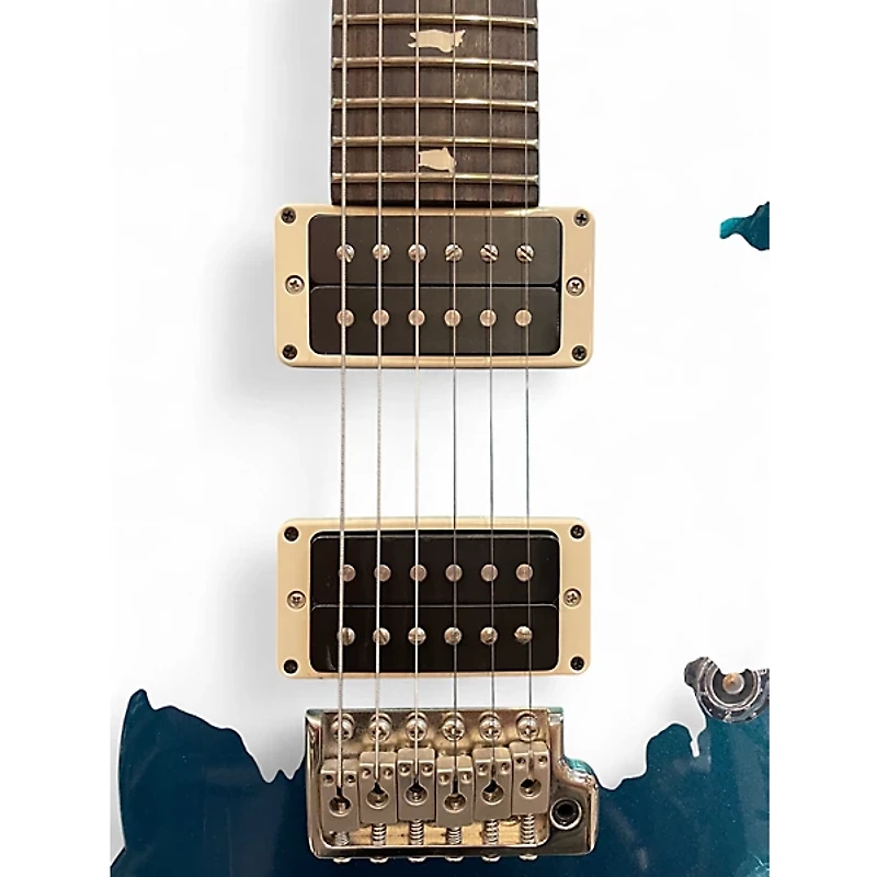 Used PRS CE 24 Custom Blue Hollow Body Electric Guitar