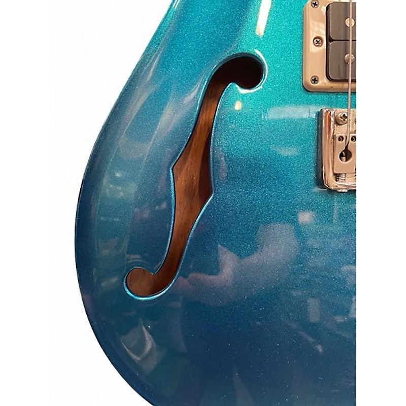 Used PRS CE 24 Custom Blue Hollow Body Electric Guitar