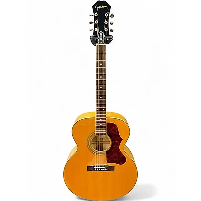 Used Epiphone EJ200 Artist Natural Acoustic Guitar