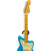 Used Fender American Professional II Jazzmaster Miami Blue Solid Body Electric Guitar
