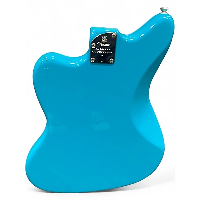 Used Fender American Professional II Jazzmaster Miami Blue Solid Body Electric Guitar