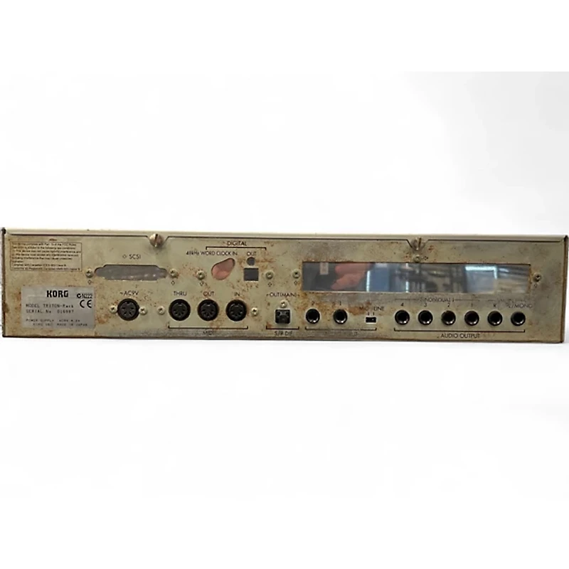 Used KORG TRITON RACK Synthesizer