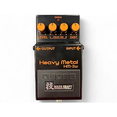 Used BOSS HM-2W Effect Pedal