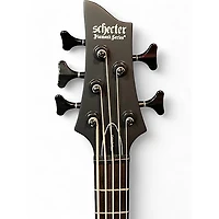 Used Schecter Guitar Research Stiletto Stealth-5 Black Electric Bass Guitar