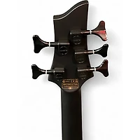 Used Schecter Guitar Research Stiletto Stealth-5 Black Electric Bass Guitar