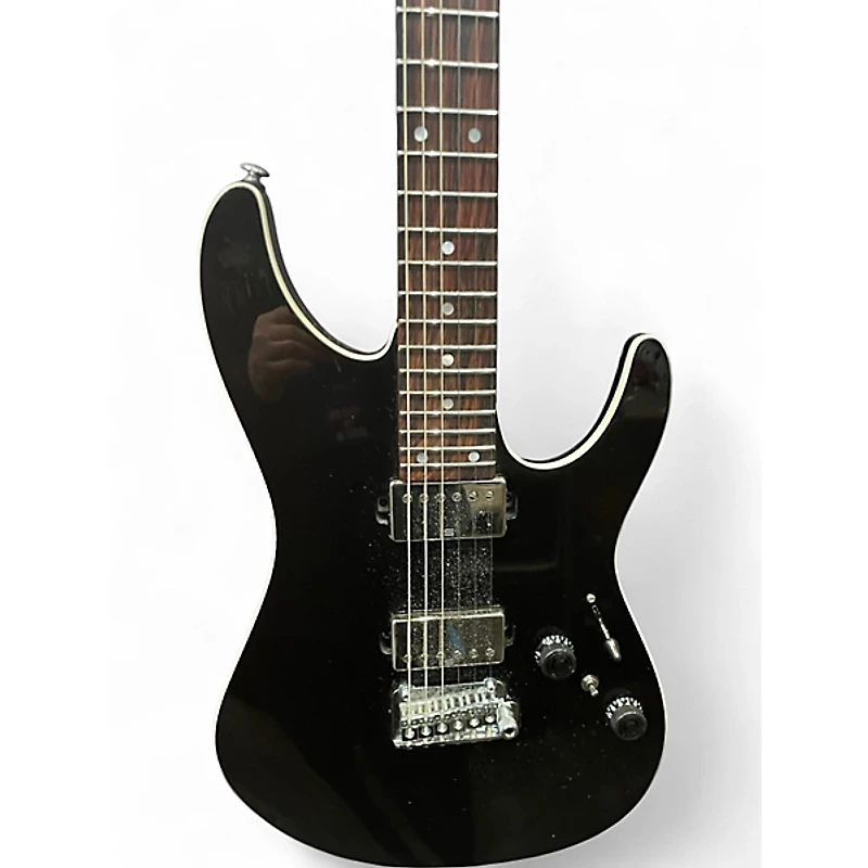 Used Ibanez AZ42P1 Black Solid Body Electric Guitar
