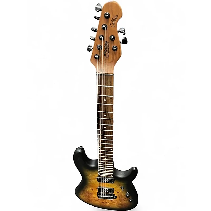 Used Sterling by Music Man Jason Richardson Signature Cutlass 7-string POPULAR Natural Solid Body Electric Guitar