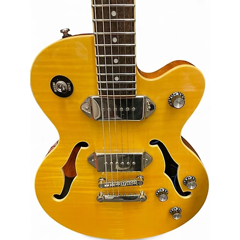 Used Epiphone Wildkat Studio Natural Hollow Body Electric Guitar