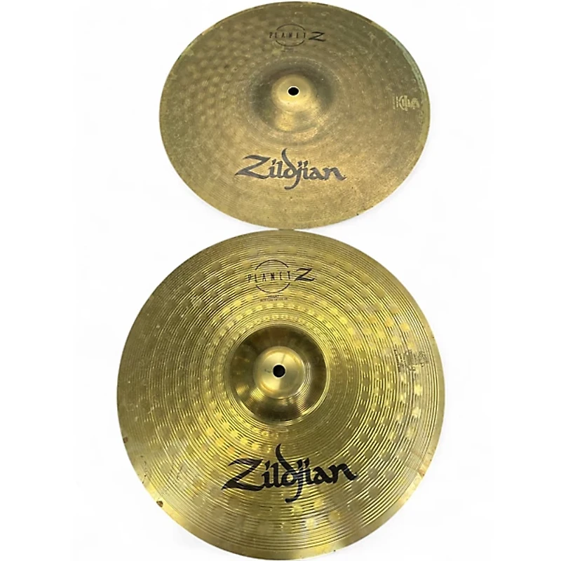 Used Zildjian 14in Planet Z Hi Hat Top Cymbal
