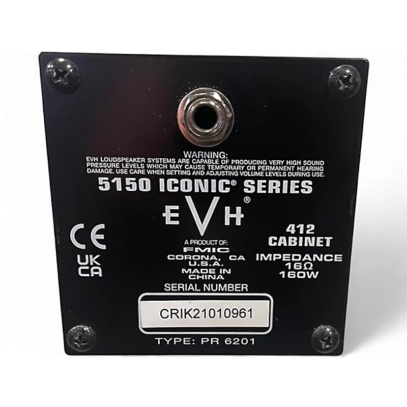 Used EVH 5150 ICONIC 412 Guitar Cabinet