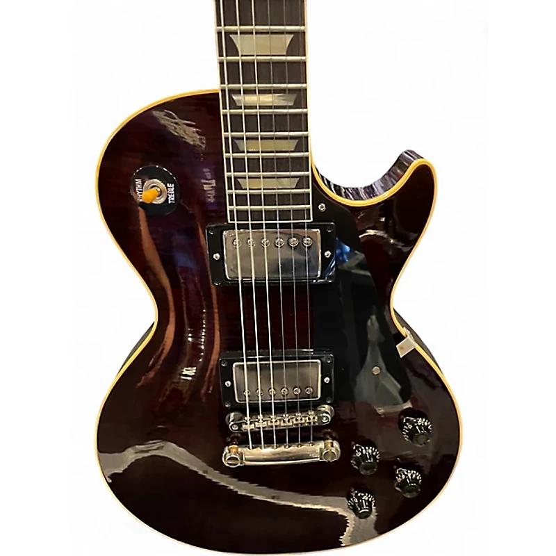 Used Gibson Custom '59 Les Paul Standard Dark Red Walnut Solid Body Electric Guitar