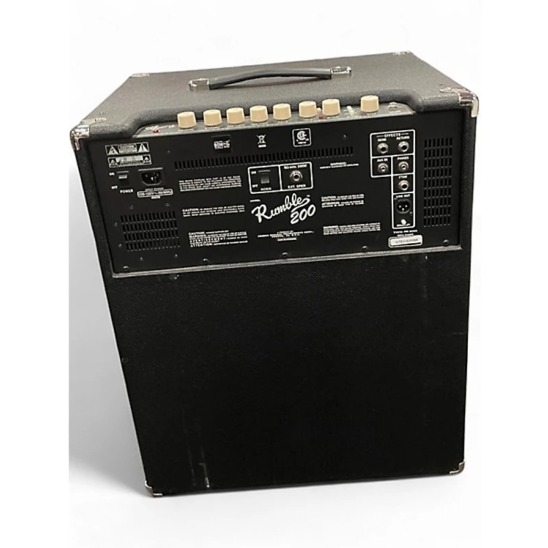 Used Fender Rumble 200 Bass Combo Amp