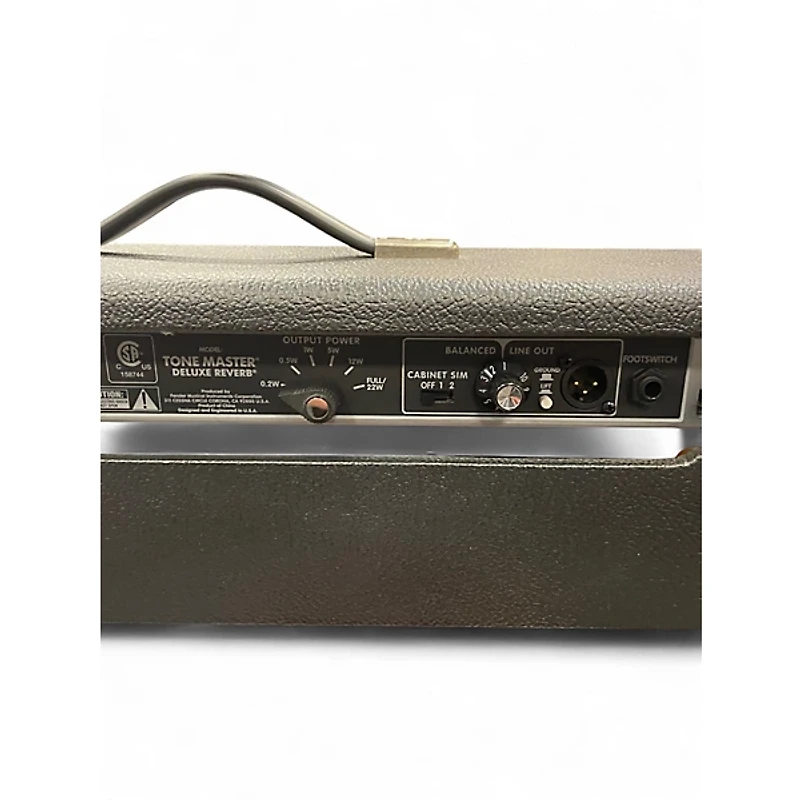 Used Fender Tone Master Deluxe Reverb Guitar Combo Amp