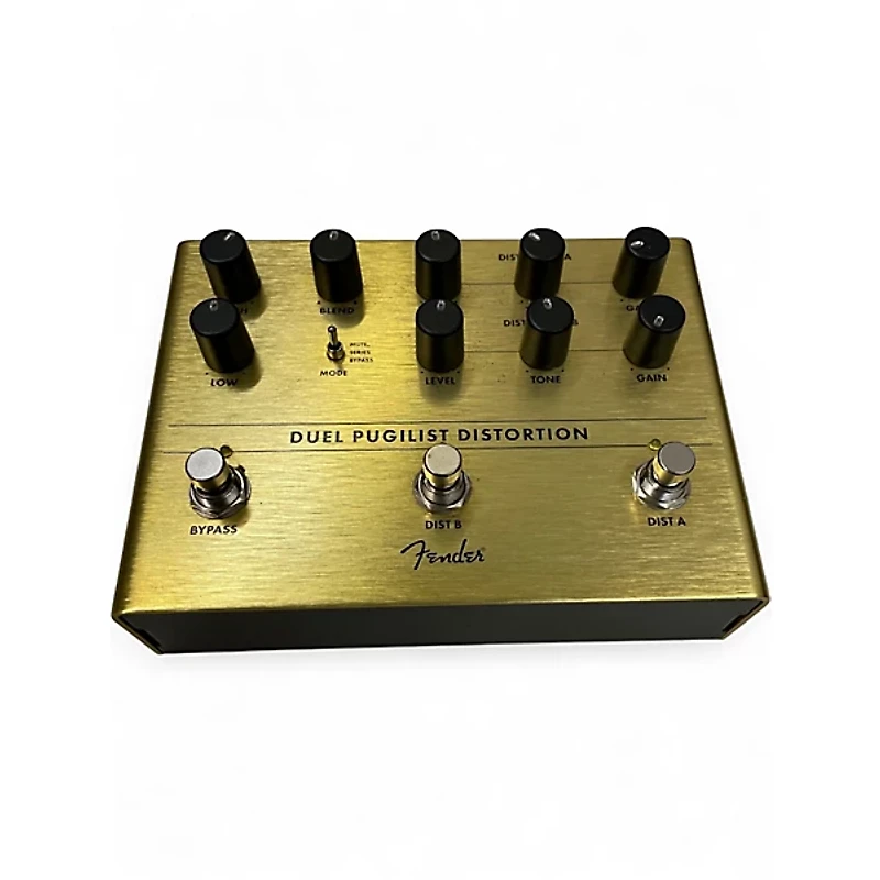 Used Fender DUEL PUGILIST DISTORTION Effect Pedal