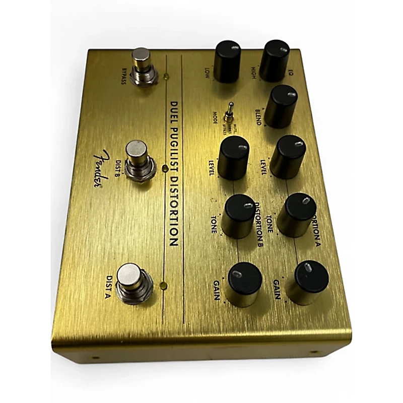 Used Fender DUEL PUGILIST DISTORTION Effect Pedal