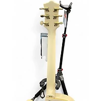 Used Arbor AJ140 White Hollow Body Electric Guitar