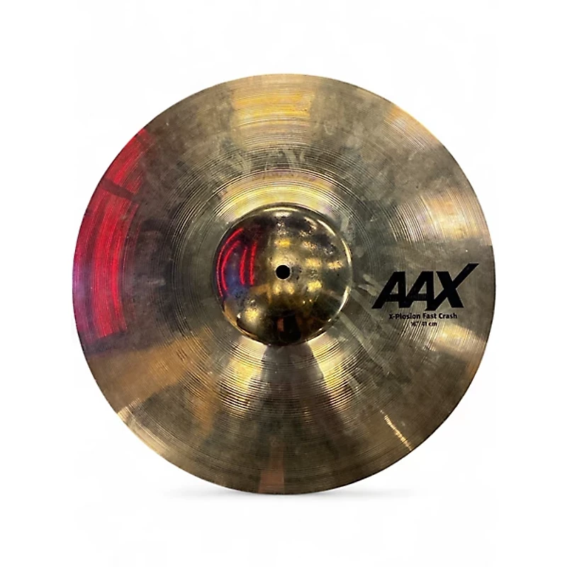 Used SABIAN 16in AAX X-PLOSION FAST CRASH Cymbal