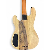 Used Schecter Guitar Research Model T-4 Exotic Black Limba Electric Bass Guitar