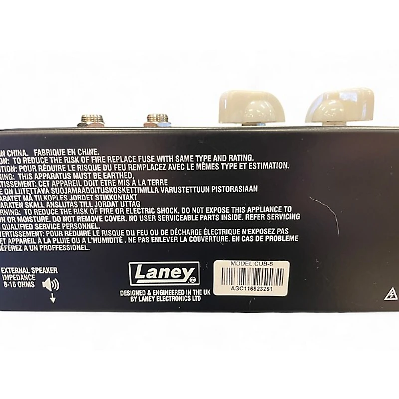 Used Laney CUB 8 Tube Guitar Combo Amp
