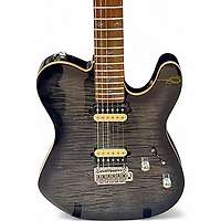 Used Sire larry carlton TRANSPARENT BLACK Solid Body Electric Guitar