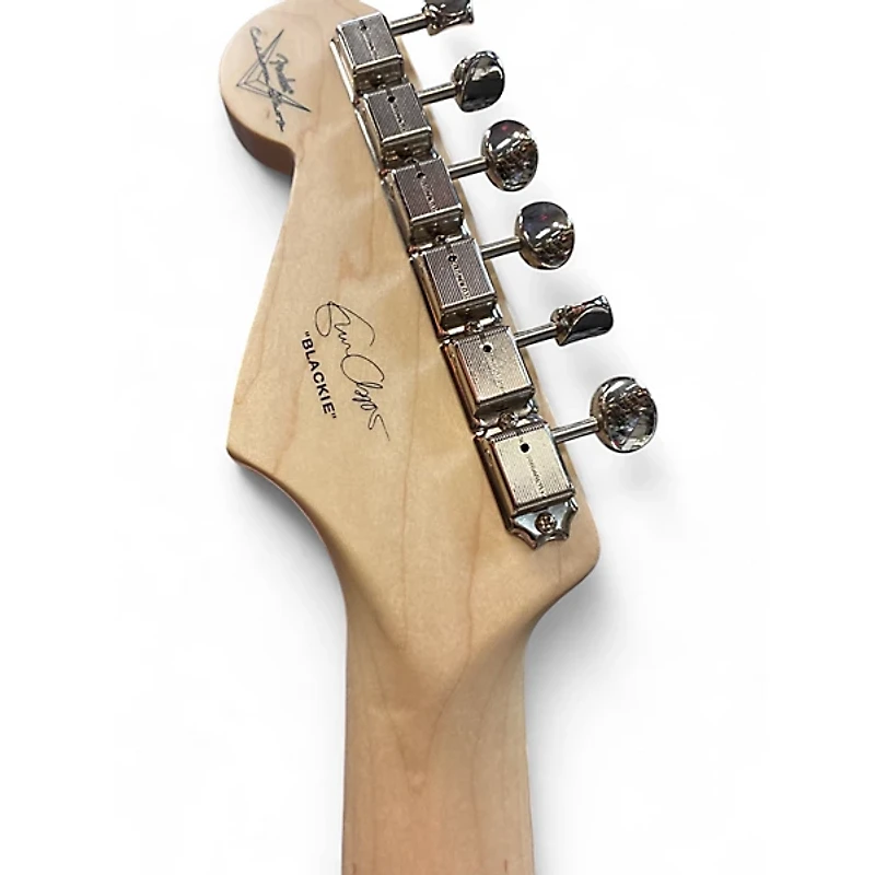 Used Fender ERIC CLAPTON CUSTOM SHOP NOS STRATOCASTER BLACKIE Black Solid Body Electric Guitar