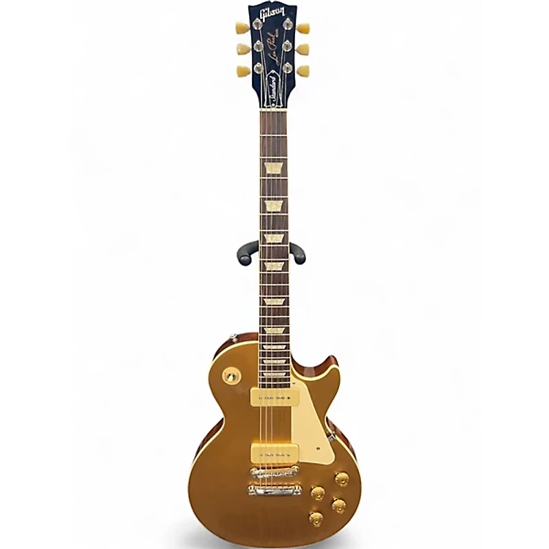 Used Gibson Les Paul Standard '50s Gold Top Solid Body Electric Guitar