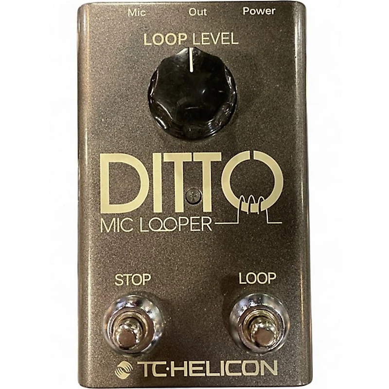Used TC Helicon Ditto Mic Looper Pedal