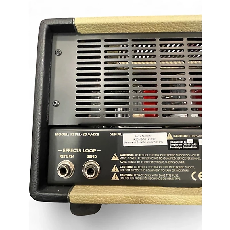 Used Egnater Rebel 20 20W Tube Guitar Amp Head