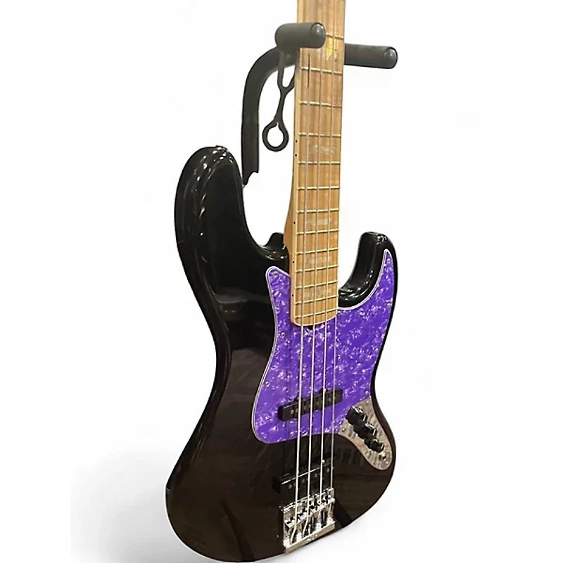 Used Fender USA Geddy Lee Signature Jazz Bass Black Electric Bass Guitar