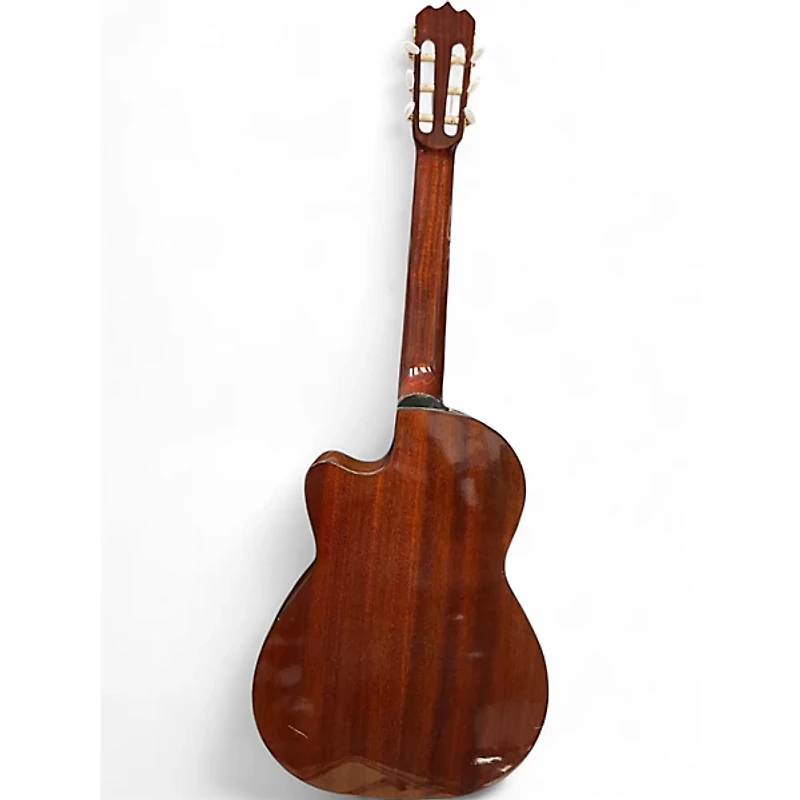 Used Alvarez Artist Series AC60SC Antique Natural Classical Acoustic Electric Guitar