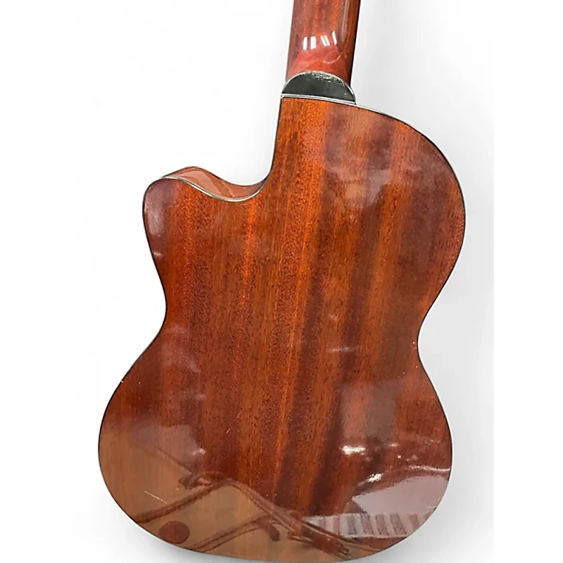 Used Alvarez Artist Series AC60SC Antique Natural Classical Acoustic Electric Guitar