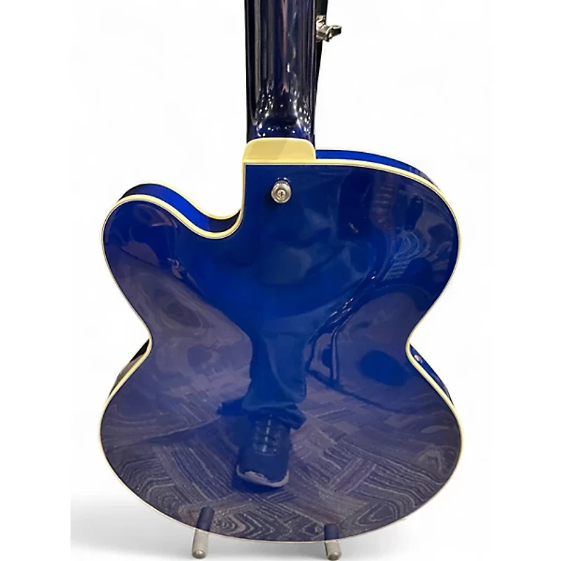 Used Ibanez AFS75T Artcore Bigsby Blue Hollow Body Electric Guitar