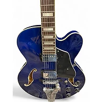 Used Ibanez AFS75T Artcore Bigsby Blue Hollow Body Electric Guitar