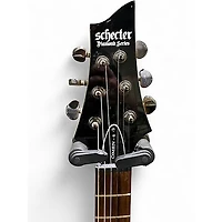 Used Schecter Guitar Research Omen 6 SLATE BLUE Solid Body Electric Guitar