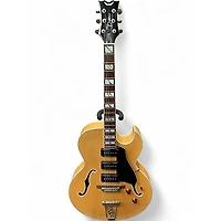 Used Dean Palomino Natural Hollow Body Electric Guitar