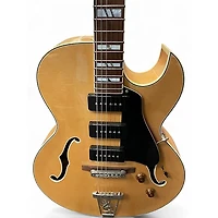 Used Dean Palomino Natural Hollow Body Electric Guitar