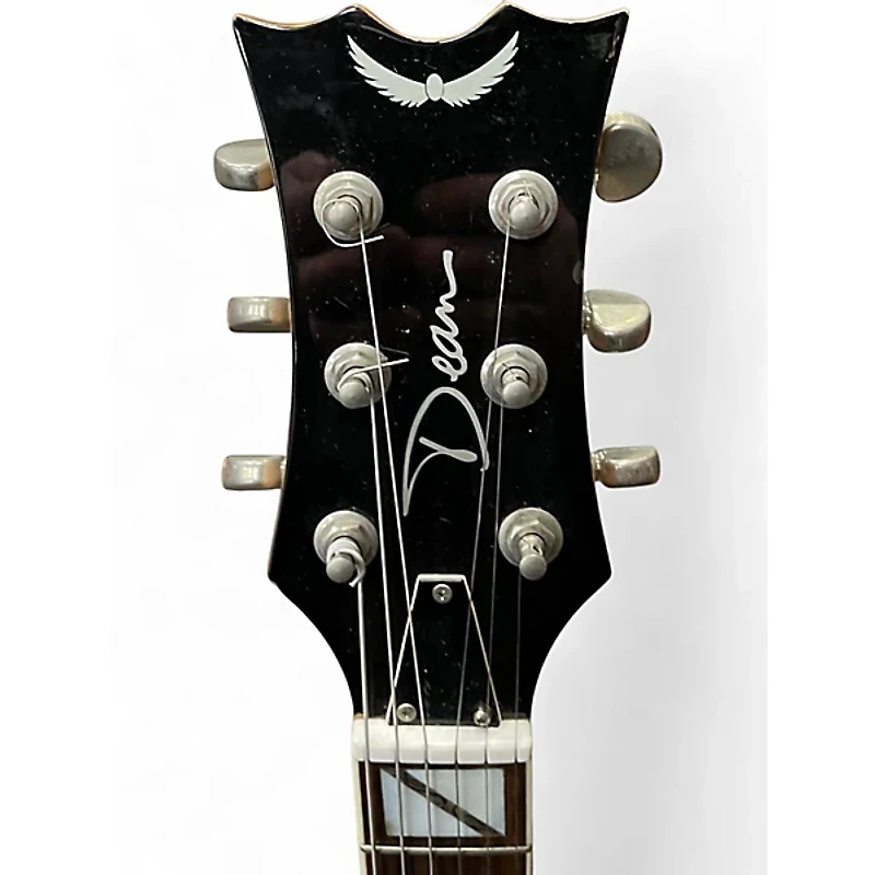 Used Dean Palomino Natural Hollow Body Electric Guitar