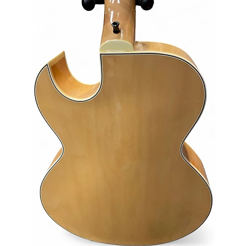 Used Dean Palomino Natural Hollow Body Electric Guitar