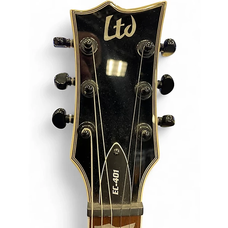 Used ESP LTD EC401 Black Solid Body Electric Guitar