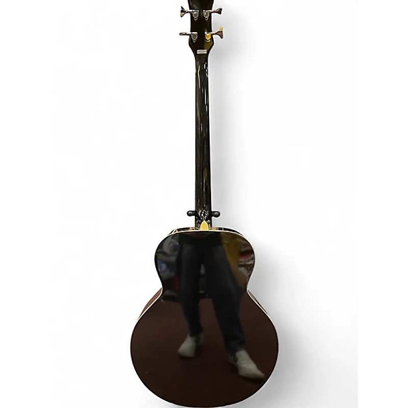 Used Dean EAB Black Acoustic Bass Guitar