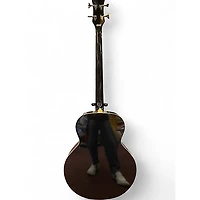 Used Dean EAB Black Acoustic Bass Guitar
